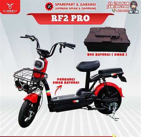 Sepeda Listrik U Winfly Redfish Pro Adhbike