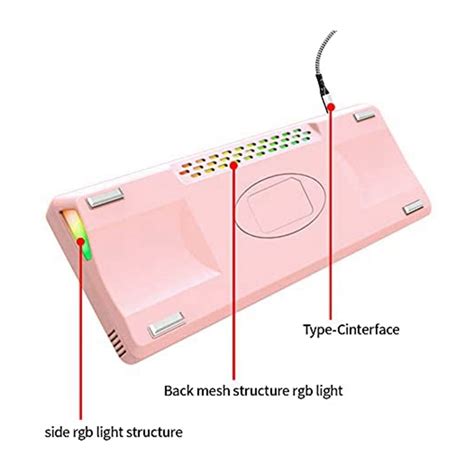 Buy RGB Hot Swap Programmable Junction Box DIY Mechanical Keyboard Kit Support Cherry MX Kailh