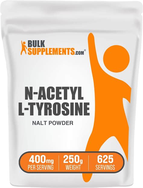 Amazon BulkSupplements N Acetyl L Tyrosine Powder Tyrosine