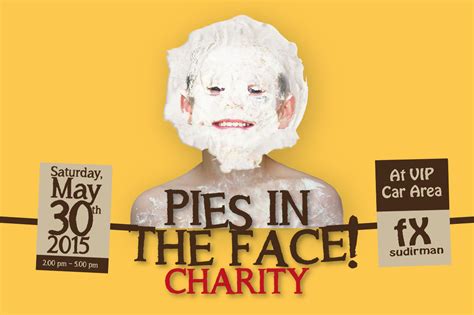 Pie In The Face Fundraiser Flyer Template