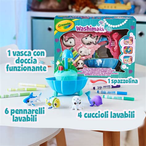 Crayola Washimals Ocean Pets Set Laguna Priolo Shop