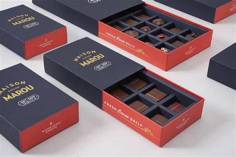 Maison Marou Has Some Elegant Chocolate Packaging Chocolate Packaging Design Chocolate Box