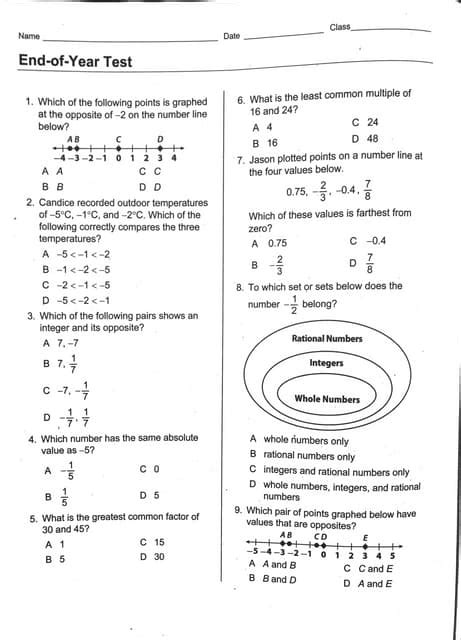 Math 7th Grade Summer Packet Pdf