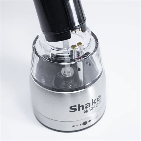 Shake & Shop Electric Salt & Pepper Grinder Set – Shake & Shop