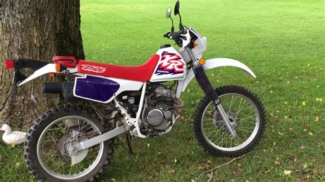 1996 Honda Xr250l Youtube