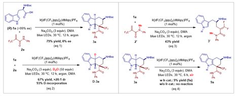 厦门大学卓春祥教授课题组nat Commun：可见光催化氨基酸衍生物与丙烯酰胺的分子间立体选择性自由基串联反应 X Mol资讯