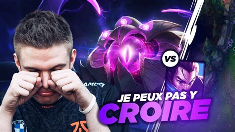 RHOBALAS SOLOQ MAIN JE PEUX PAS Y CROIRE VEL KOZ VS YASUO LOL