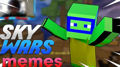 Funny Meme Sky Wars Gameplay Minecraft Youtube