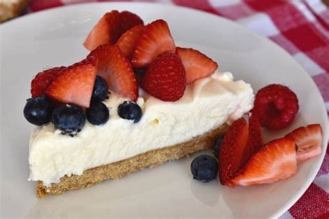 No Bake Ricotta Cheesecake - This Italian Kitchen