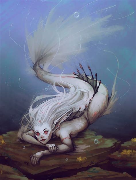 Mermay Ghost Mermaid By Kytru Fantasy Mermaids Mermaid Drawings Mermaids And Mermen