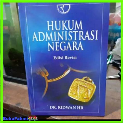 Jual Hukum Administrasi Negara Edisi Revisi By Dr Ridwan HR Shopee