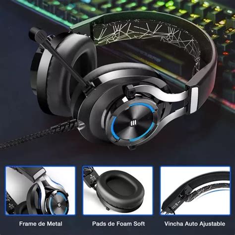 Auriculares Gamer Eksa E Rgb Multiplataforma Pc Ps Xbox Mercadolibre