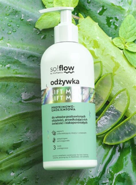 So Flow By Vis Plantis Protein Emollient Conditioner For Hair Without