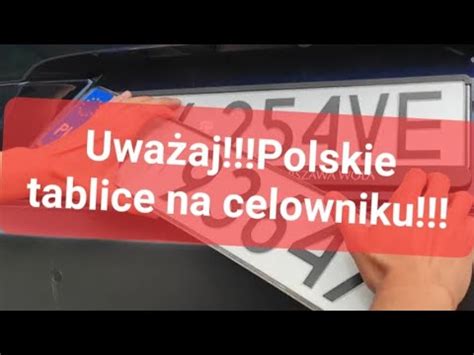 Holandia Polskie Tablice Rejestracyjne Na Celowniku Youtube