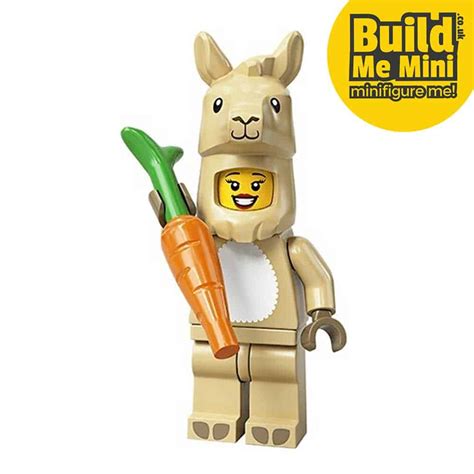 LEGO Minifigure Llama Costume Girl Series 20 Build Me Mini