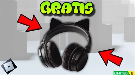 Rápido Consigue GRATIS Audífonos Con Orejas De Gato En Roblox YouTube