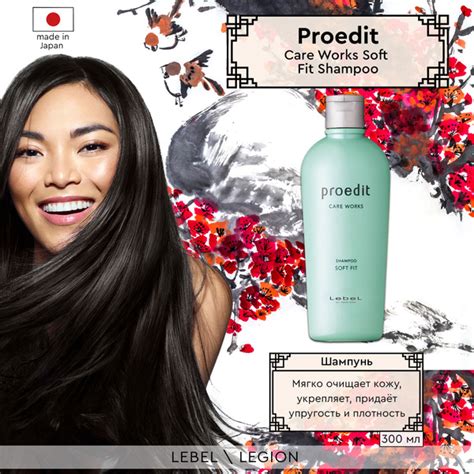 Lebel Proedit Care Шампунь для жестких и непослушных волос Works Soft ...
