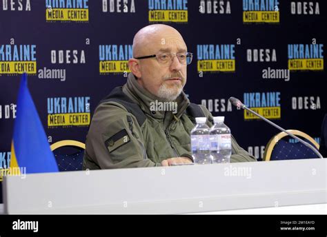 ODESA, UKRAINE - DECEMBER 11, 2022 - Minister of Defence of Ukraine ...