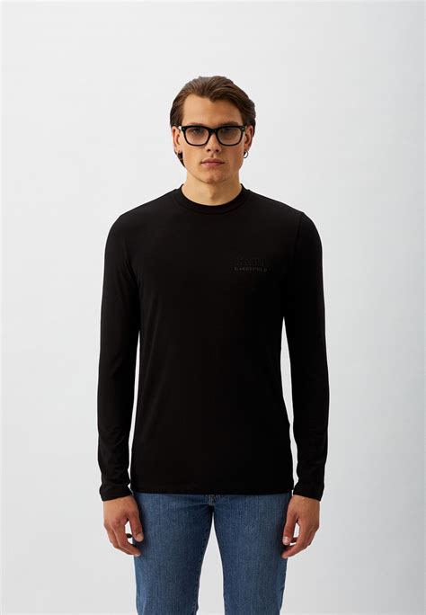 Футболка с длинным рукавом Karl Lagerfeld (Карл Лагерфельд) 755064 ...