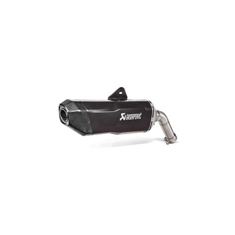 Silencioso Akrapovic Titanio Homologado BMW F 900 GS Negro