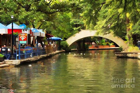 Bridge over the Riverwalk Photograph by Josephine Cohn - Fine Art America