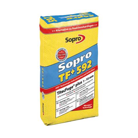 Sopro TitecFuge Plus 1 10mm 15kg 592 Grau