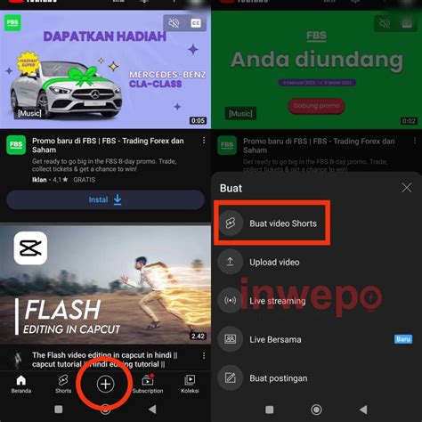 Cara Membuat Thumbnail Video Short Youtube Inwepo