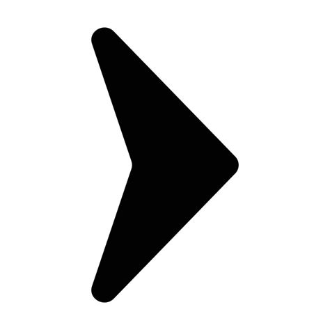 Black Arrow Right Icon 11391161 Vector Art at Vecteezy