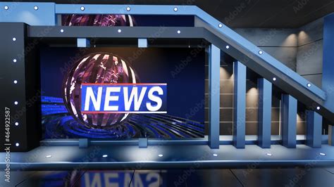 Backdrop For Tv Shows Tv On Wall D Virtual News Studio Background D