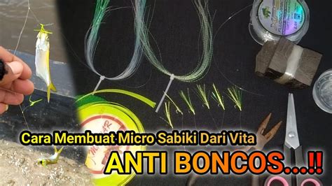 Cara Membuat Kotrekan Sabiki Dari Vita Tutorial Sabiki Fishing