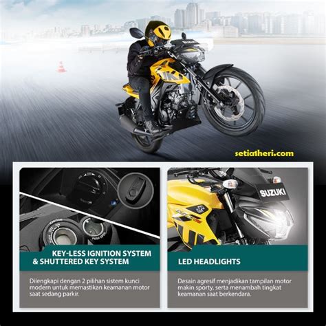 Warna Baru Suzuki Gsx S Tahun Ada Warna Kuning Dan Fitur