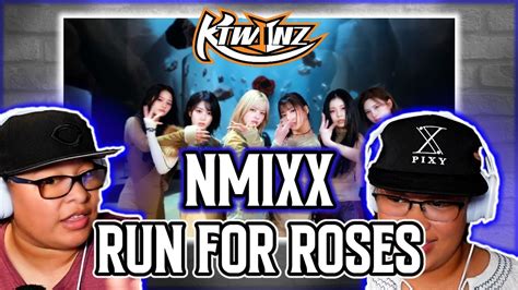 Twins React To Nmixx Run For Roses Performance Video Nmixx