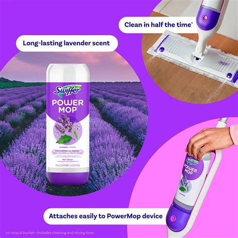 Swiffer® Powermop Floor Cleaning Solution With Lavender Scent Swiffer