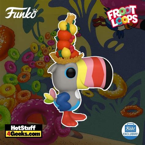 2023 NEW Froot Loops Toucan Sam With Fruit Hat Funko Pop