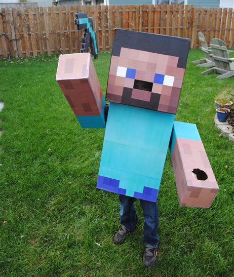 Minecraft Steve Costume Minecraft Costumes Minecraft Halloween