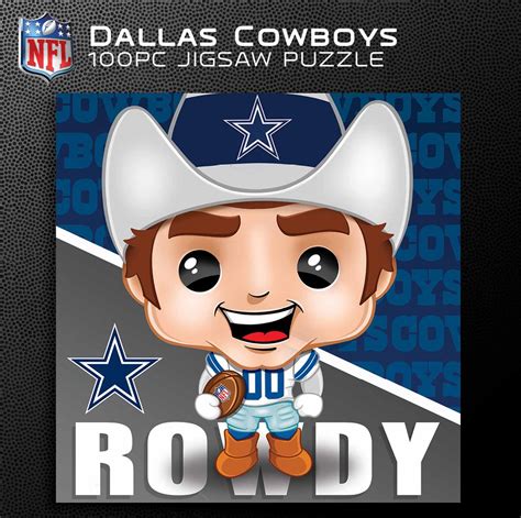 Dallas Cowboys NFL Mascot , 100 Pieces, MasterPieces | Puzzle Warehouse