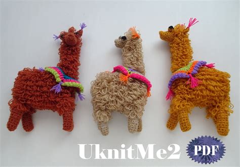 Amigurumi Llama Crochet Pattern Amigurumis Alpaca Doll Crochet