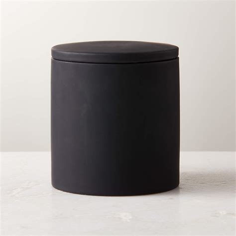 Rubber Coated Modern Black Bath Accessories Cb2 Canada