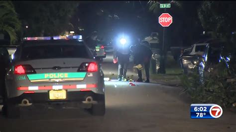 Police Investigate Ne Miami Dade Drive By Shooting Wsvn 7news Miami News Weather Sports