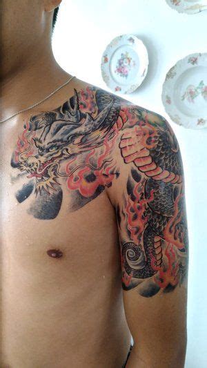 Desain Tato Yakuza Di Dada Gudang Materi Online