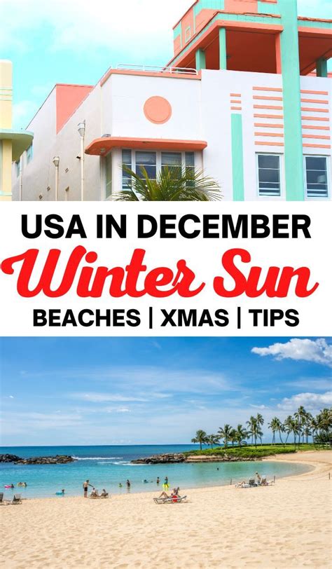 54 Warm Places To Visit In December In Usa Winter Travel Destinations