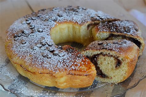 Ciambella Di Pan Brioche Alla Nutella Ricetta Lievitato