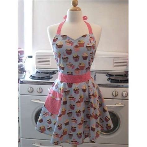 Another Pattern I Like For My Apron Retro Apron Cupcake Apron