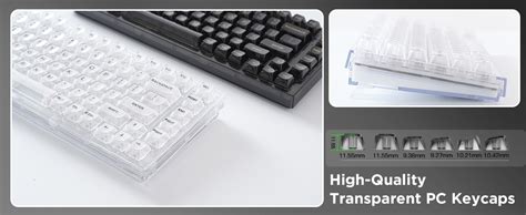 Amazon.com: YUNZII X75 82 Key Hot Swappable Mechanical Keyboard with ...