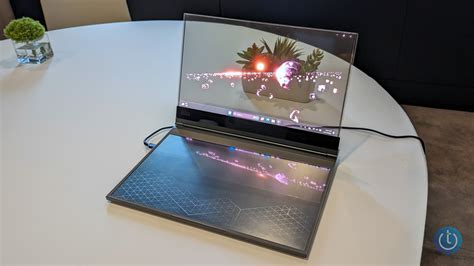 The Future Is Clear Lenovo Announces Transparent Laptop At Mwc