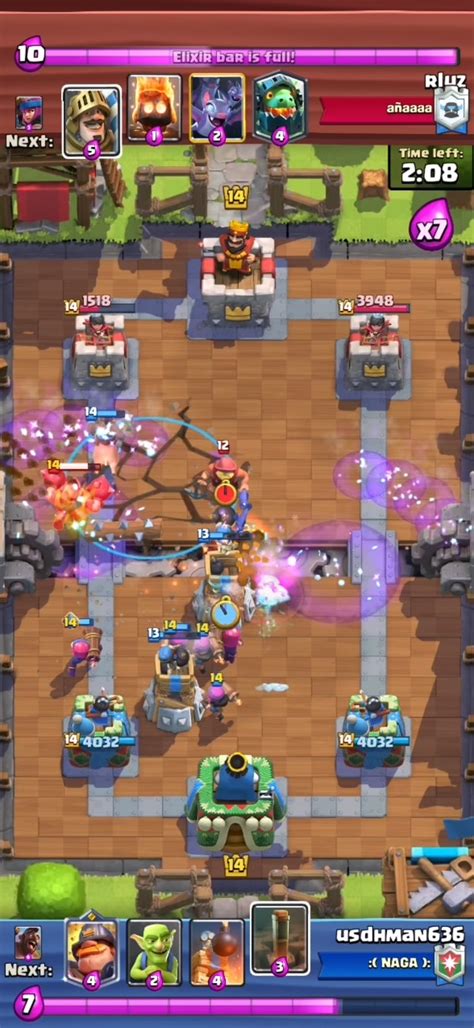 Firecrackers Go Insane In 7x Elixir R Clashroyale