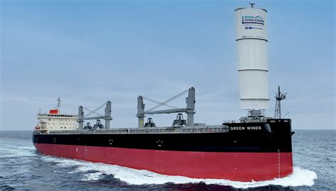 MOL Announces Delivery Of Bulk Carrier Green Winds 2nd Vessel Equipped