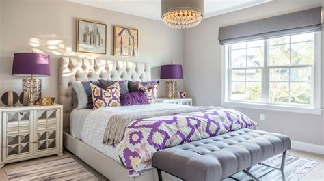 Purple and Grey Bedroom Ideas: Stylish Decor Inspiration – Bedroom Ideas and Inspirations ...