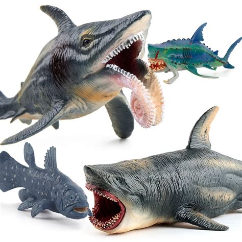 Savage Ocean Sea Life Helicoprion Goblin Shark Megalodon Whale Action