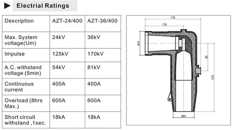 24kv 400a Elbow Connector Separable Connector Buy Electric Connectors Elbow Connector Tube